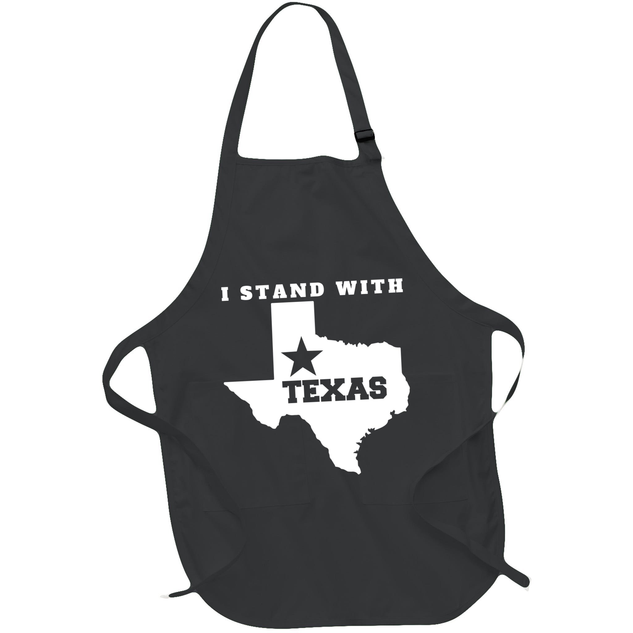 I Stand With Texas Apron