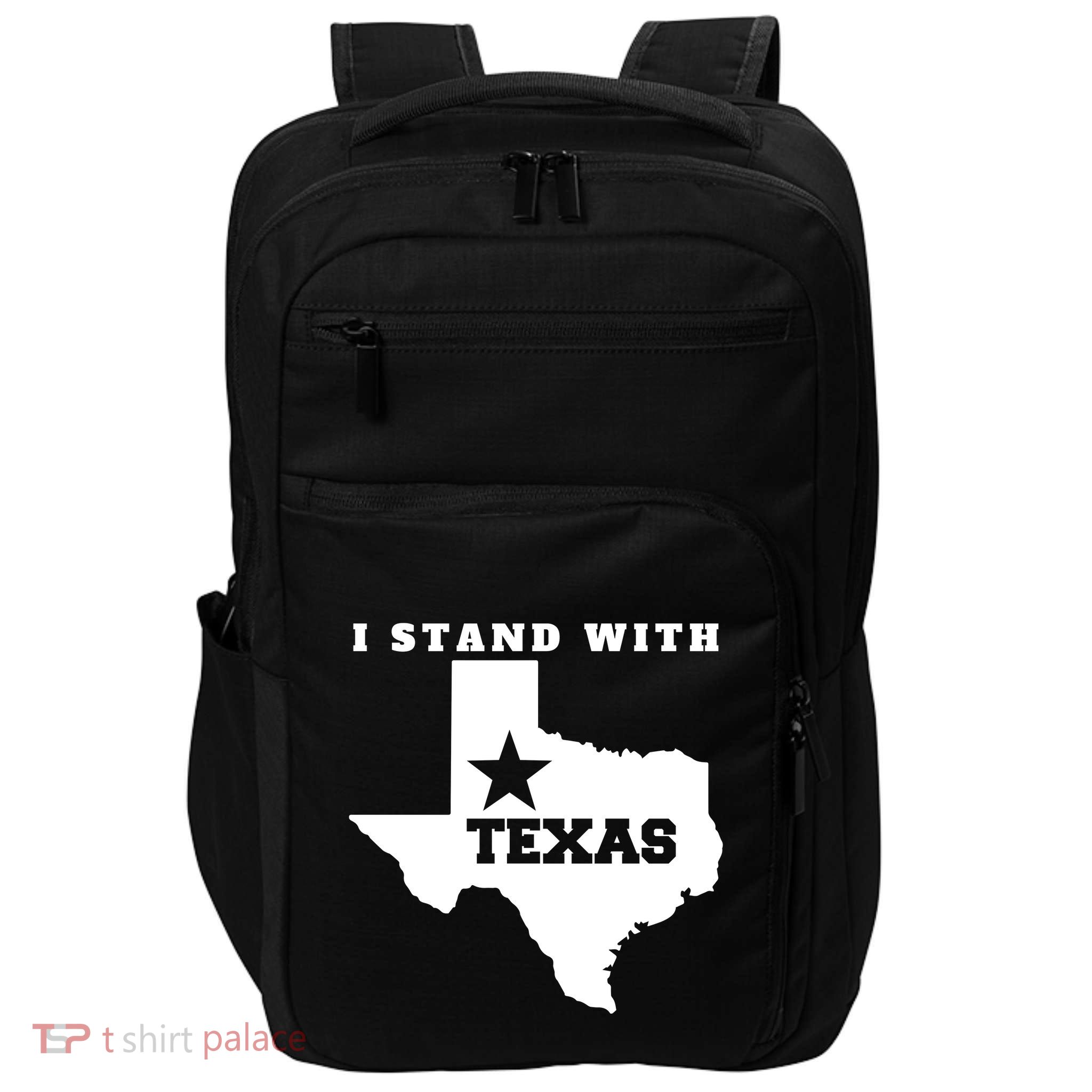 I Stand With Texas Impact Tech Backpack