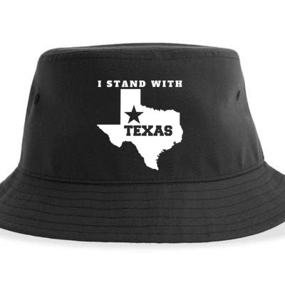 I Stand With Texas Sustainable Bucket Hat