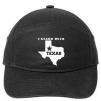 I Stand With Texas 7-Panel Snapback Hat