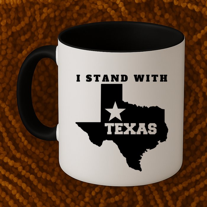 I Stand With Texas Mug