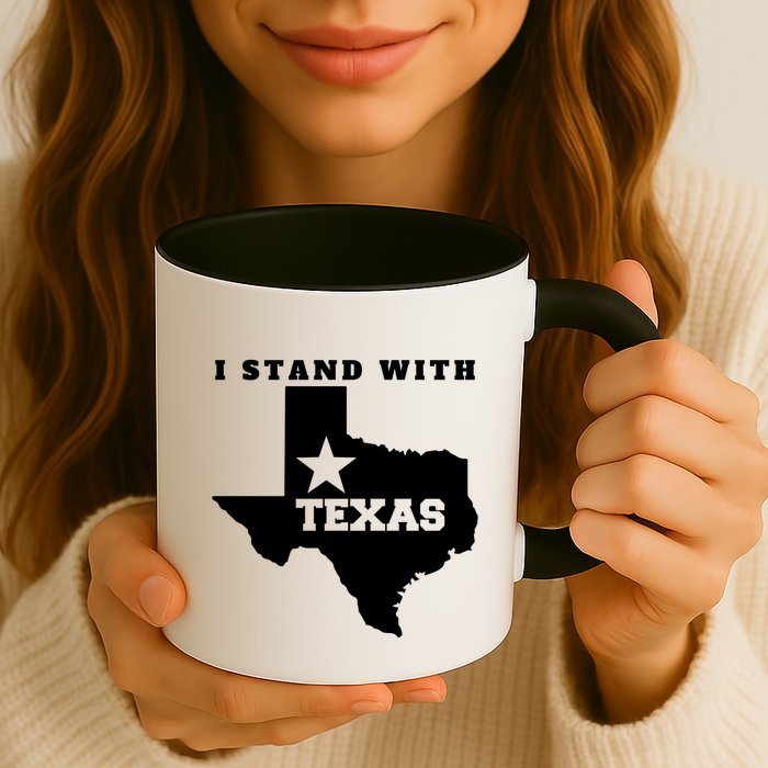 I Stand With Texas Mug