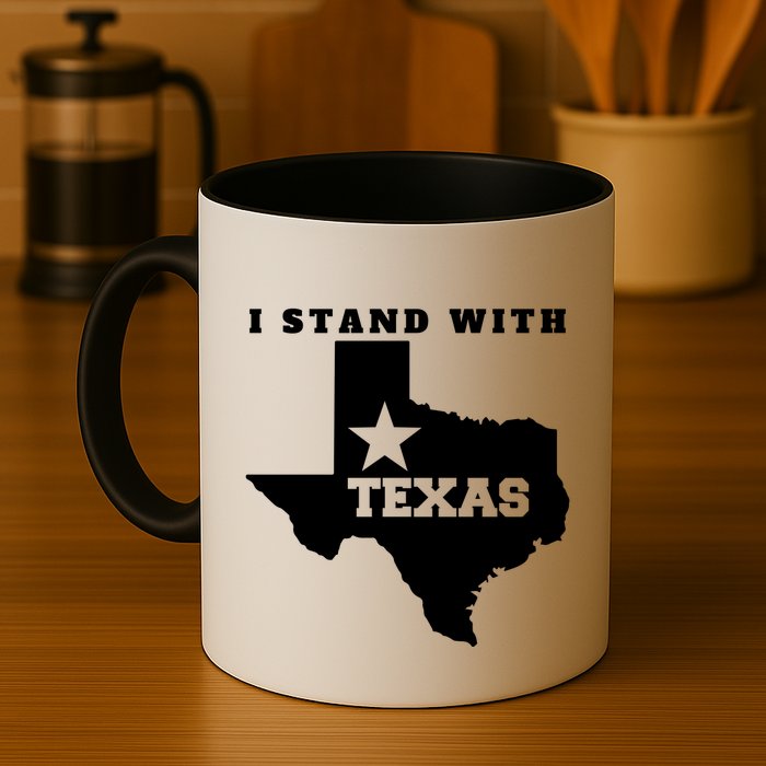 I Stand With Texas Mug