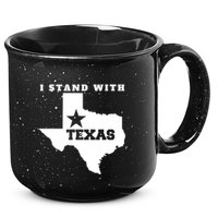 I Stand With Texas 15oz Campfire Ceramic Mug
