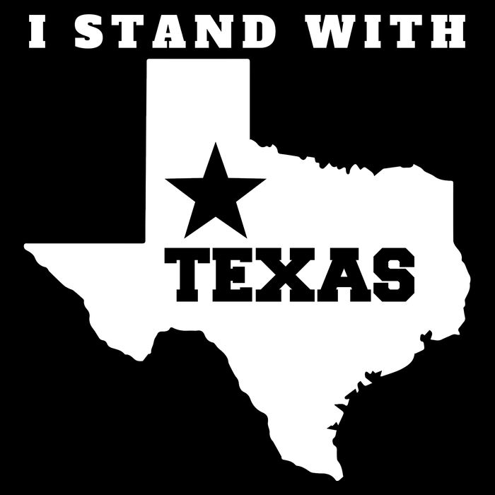 I Stand With Texas 16 in Basic Backpack