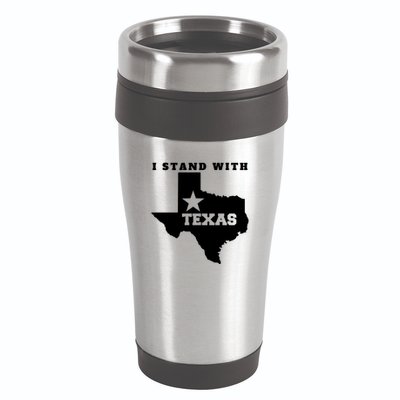 I Stand With Texas 16oz Travel Tumbler