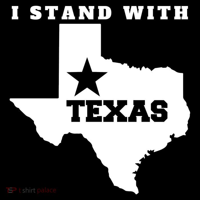 I Stand With Texas Pom Pom 12in Knit Beanie