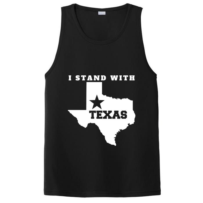 I Stand With Texas PosiCharge Competitor Tank