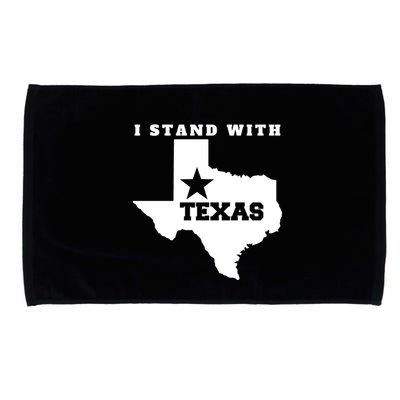 I Stand With Texas Microfiber Hand Towel