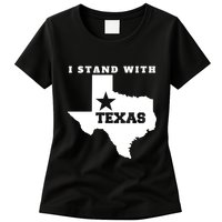 I Stand With Texas Womens T-Shirt
