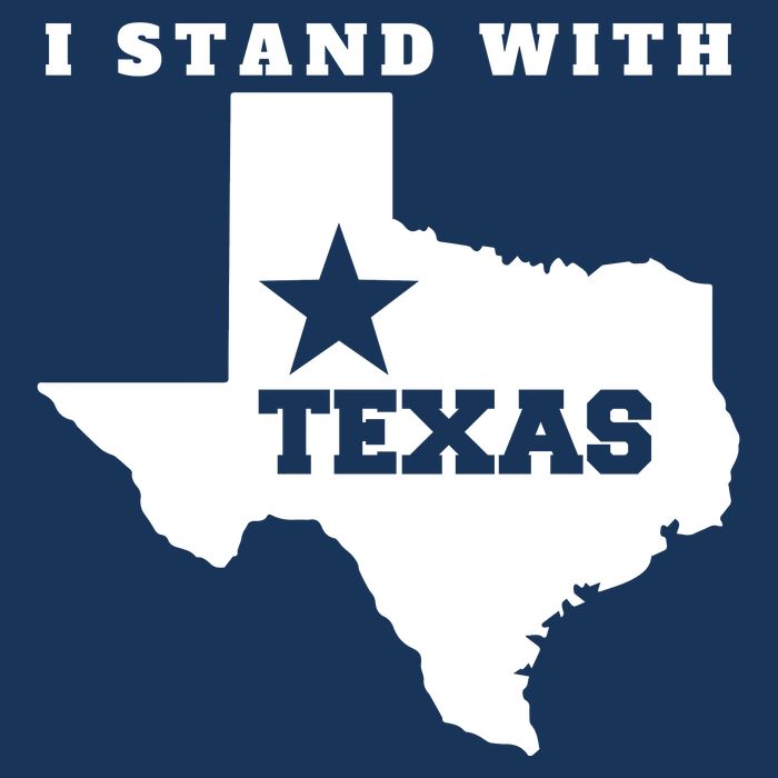 I Stand With Texas Infant Baby Jersey Bodysuit