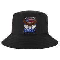 I Stand With Israel Eagle Flag Design Cool Comfort Performance Bucket Hat