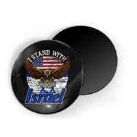 I Stand With Israel Eagle Flag Design Magnet