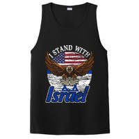 I Stand With Israel Eagle Flag Design PosiCharge Competitor Tank