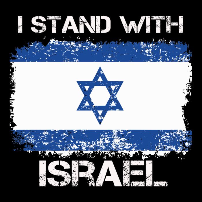 I Stand With Israel Support Israel Love Israeli Brotherhood Tall T-Shirt
