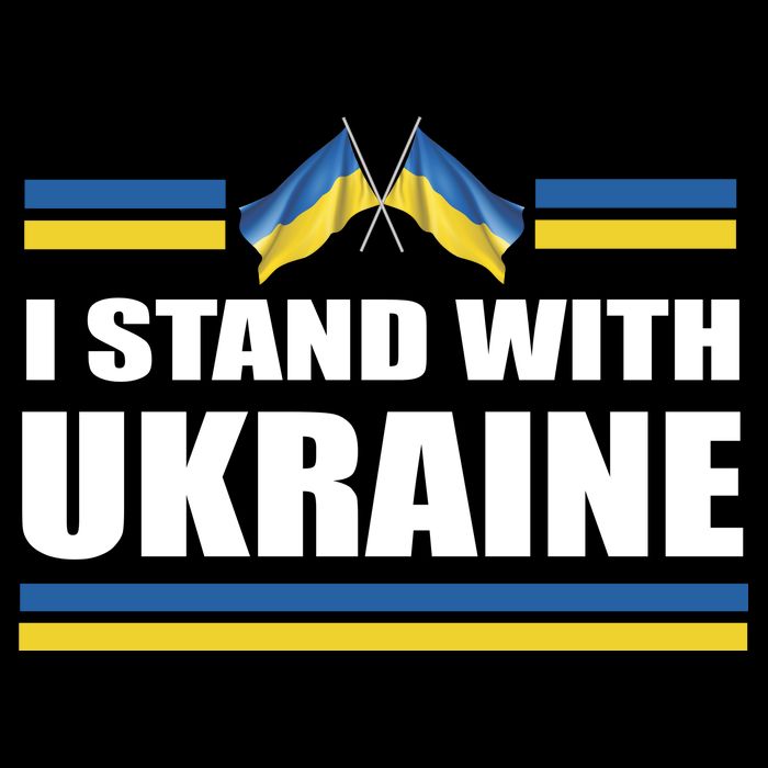 I Stand With Ukraine Ukrainian Flags Backpack
