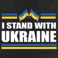 I Stand With Ukraine Ukrainian Flags Trucker Hat