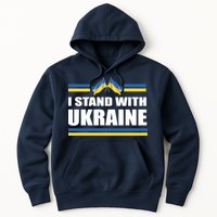 I Stand With Ukraine Ukrainian Flags Hoodie