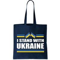 I Stand With Ukraine Ukrainian Flags Bag