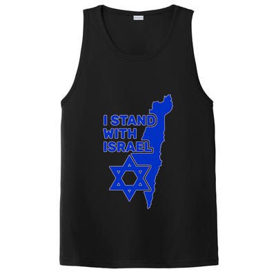 I Stand With Israel Support Israel Love Israeli Brotherhood PosiCharge Competitor Tank