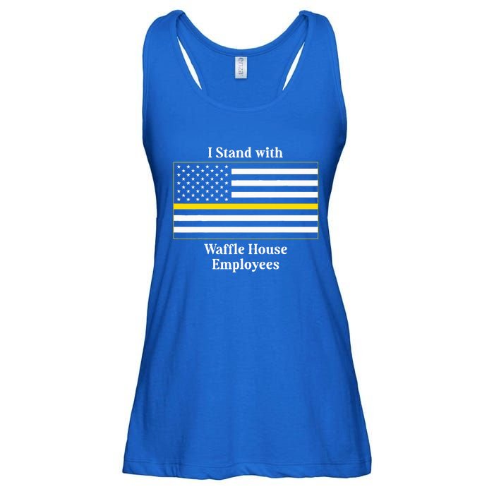 I Stand With W.A.F.F.L.E House Employees Ladies Essential Flowy Tank