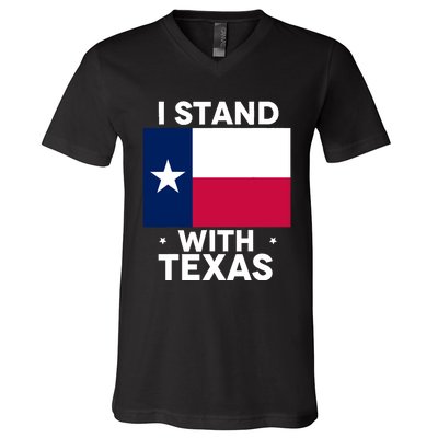 I Stand With Texas Scotus V-Neck T-Shirt