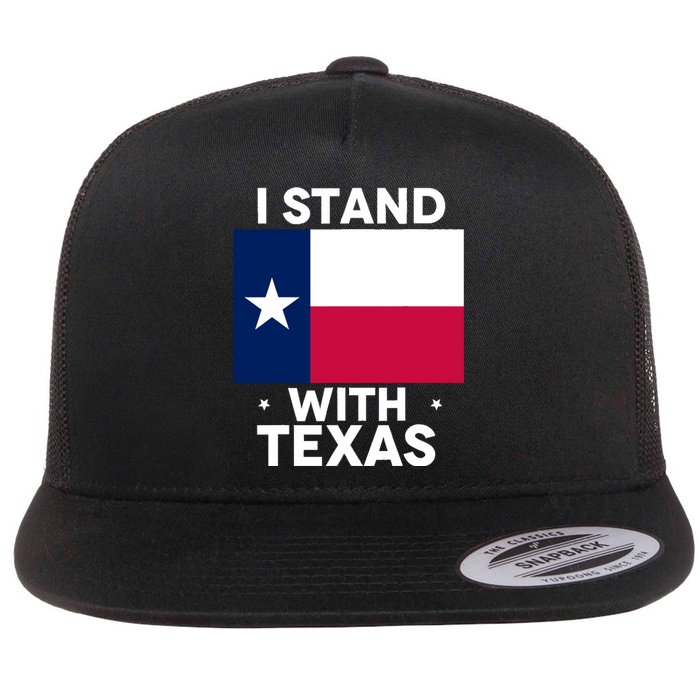 I Stand With Texas Scotus Flat Bill Trucker Hat