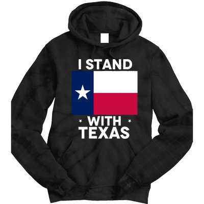 I Stand With Texas Scotus Tie Dye Hoodie