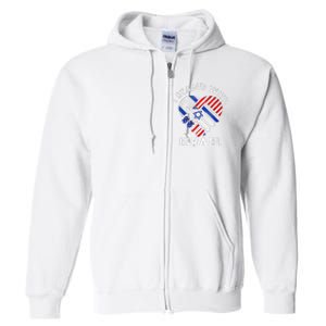 I Stand With Israel USA American Flag with Israel Flag Full Zip Hoodie