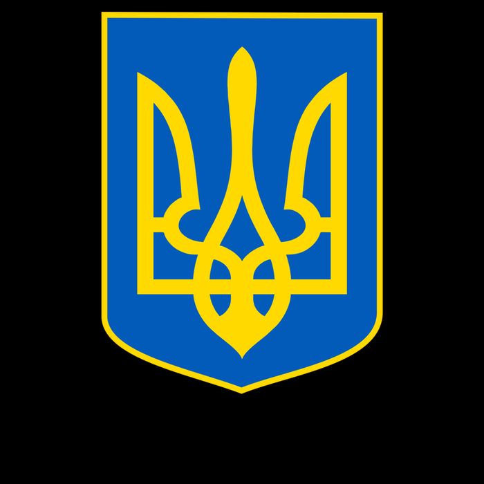 I Stand With Ukraine USA Support Ukrainian Pride Trident Mug
