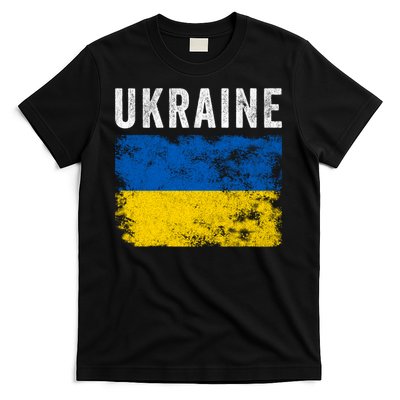 I Stand With Ukraine Flag T-Shirt