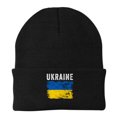 I Stand With Ukraine Flag Beanie