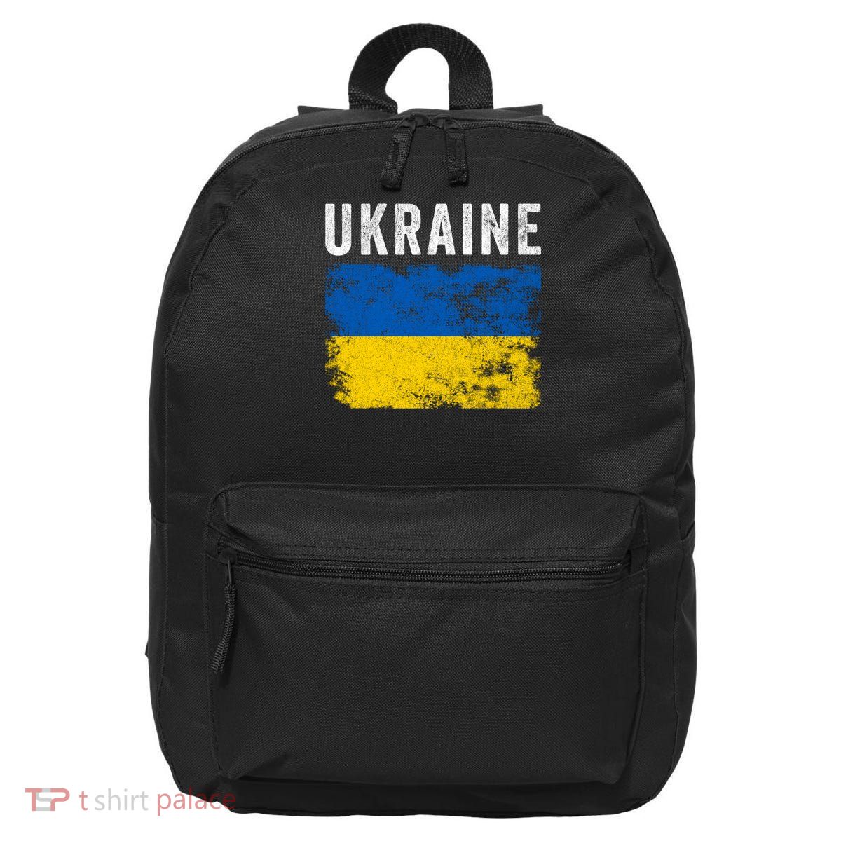I Stand With Ukraine Flag 16 in Basic Backpack