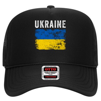 I Stand With Ukraine Flag Trucker Hat