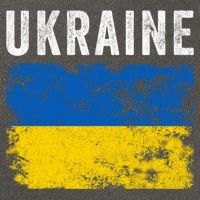 I Stand With Ukraine Flag Cotton Canvas Backpack