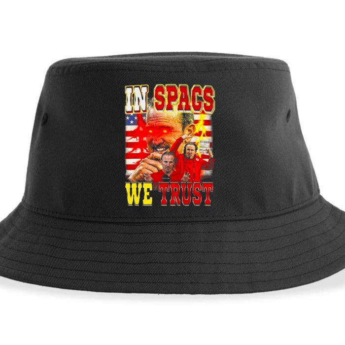 In Spags We Trust Coach Football Fan Sustainable Bucket Hat