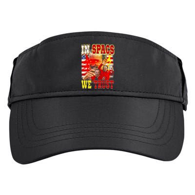 In Spags We Trust Coach Football Fan Adult Drive Performance Visor