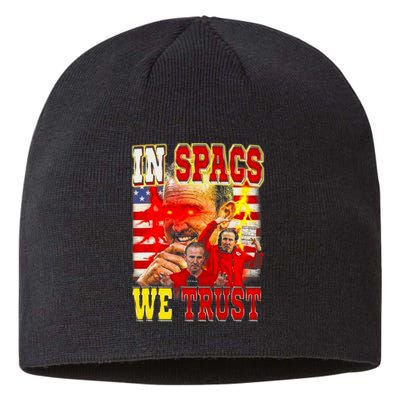 In Spags We Trust Coach Football Fan Sustainable Beanie