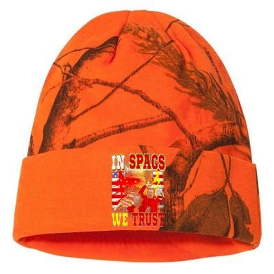 In Spags We Trust Coach Football Fan Kati Licensed 12" Camo Beanie