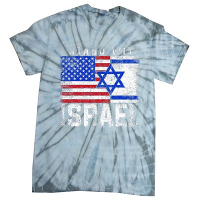 I Stand With Israel Tie-Dye T-Shirt