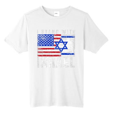 I Stand With Israel Tall Fusion ChromaSoft Performance T-Shirt