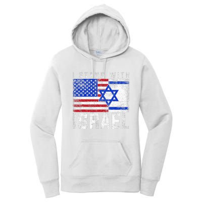 I Stand With Israel Women's Pullover Hoodie