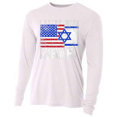 I Stand With Israel Cooling Performance Long Sleeve Crew