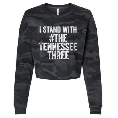 I STAND WITH THE TENNESSEE THREE Cropped Pullover Crew