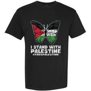 I Stand With Palestine For Their Freedom Free Palestine Garment-Dyed Heavyweight T-Shirt