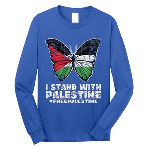 I Stand With Palestine For Their Freedom Free Palestine Long Sleeve Shirt