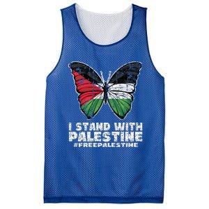 I Stand With Palestine For Their Freedom Free Palestine Mesh Reversible Basketball Jersey Tank