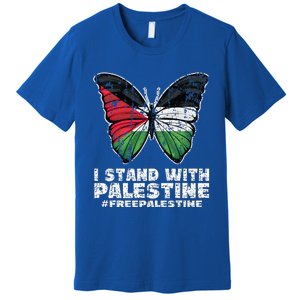 I Stand With Palestine For Their Freedom Free Palestine Premium T-Shirt