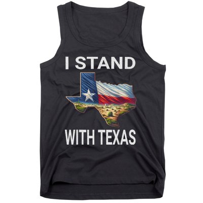 I Stand With Texas I Support Texas Tank Top