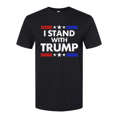 I Stand With Trump Support Free Trump Softstyle® CVC T-Shirt